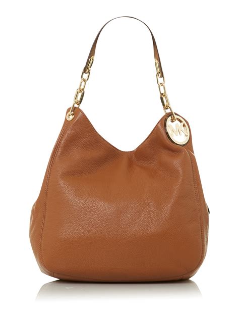 michael kors futon large hobo in coffee|Michael Kors Fulton, Brown .